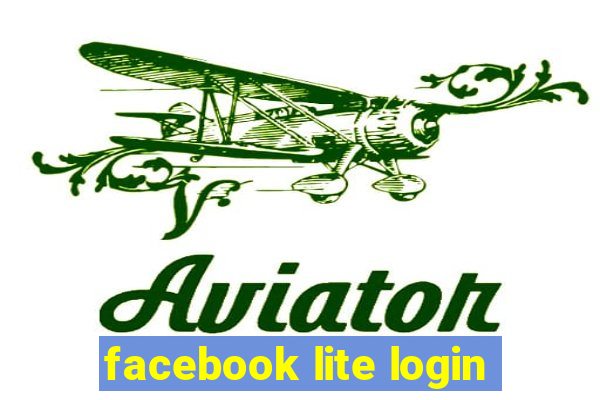 facebook lite login